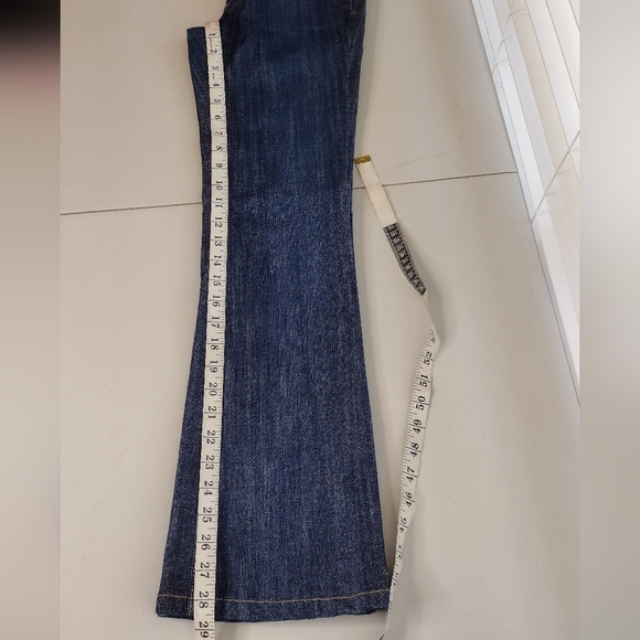 AG Adriano Goldschmied The Club Women's Low Rise Blue Denim Jeans Size 24R - Picture 13 of 16